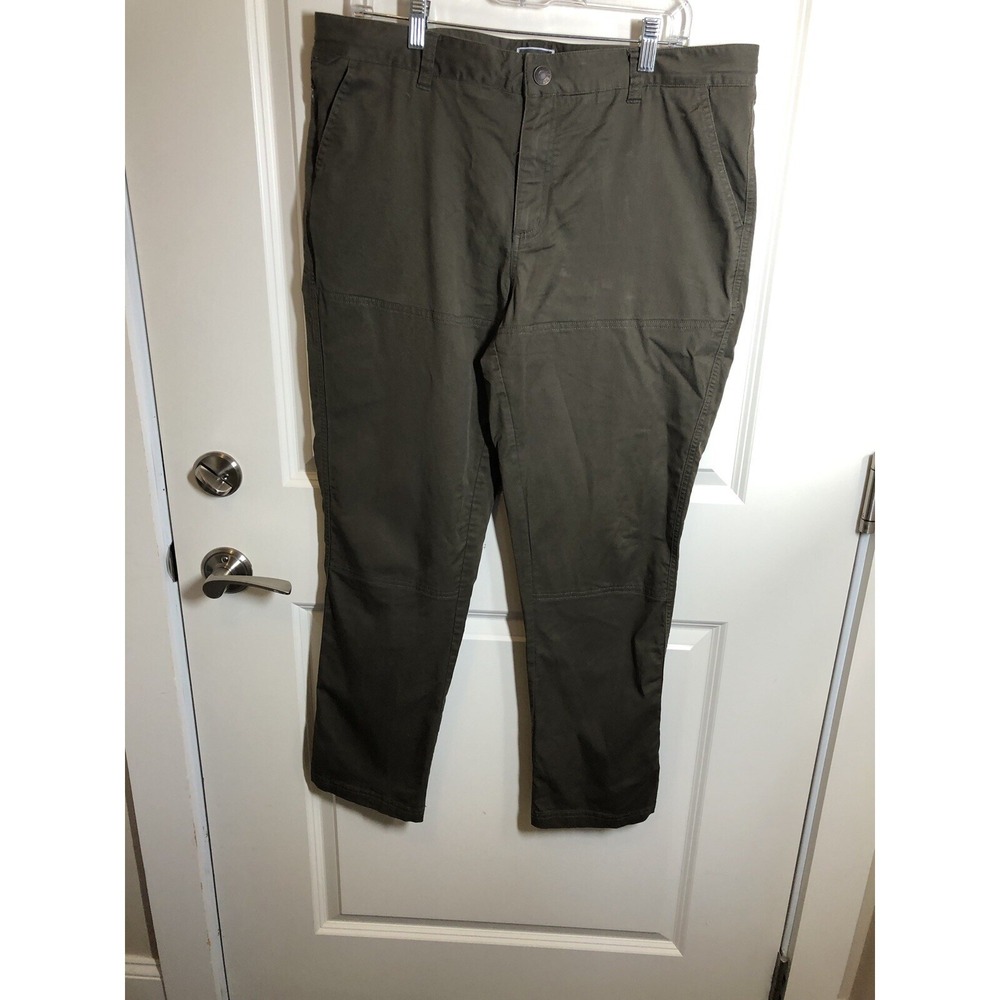 BAM Pants Men 36 Brown Bamboo Cargo Utility Surplus Baggy Street Skate